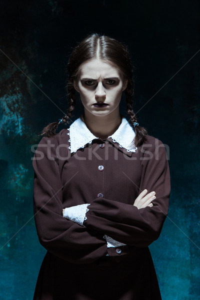 Portret ucigas femeie Imagine de stoc © master1305