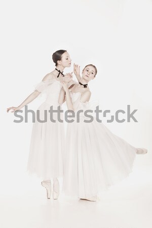 Romantic Beauty. Retro Style ballerinas Stock photo © master1305