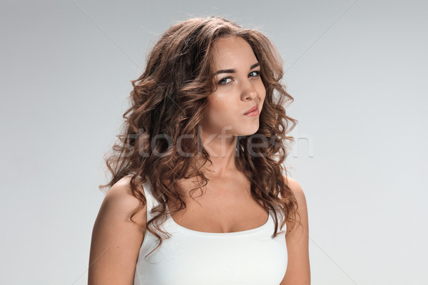 The portrait of disgusted and disaffected woman Stock photo © master1305