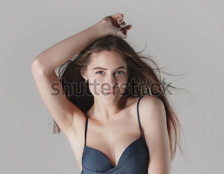 Handsome narcissistic proud young woman Stock photo © master1305