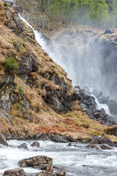 waterfall in Norway Stock photo © master1305