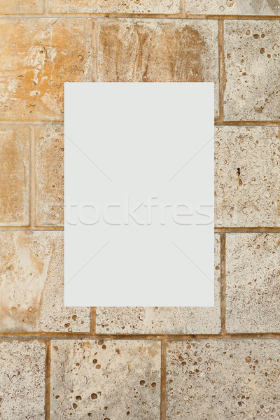 blank picture on a concrete wall  Stock photo © master1305