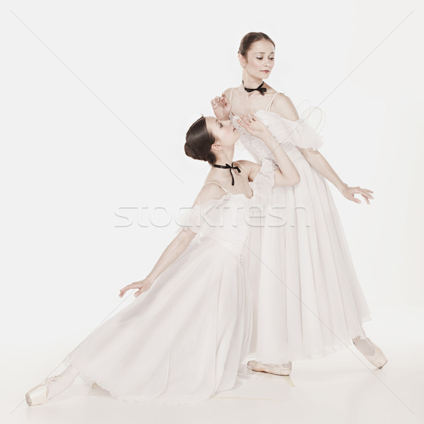 Romantic Beauty. Retro Style ballerinas Stock photo © master1305