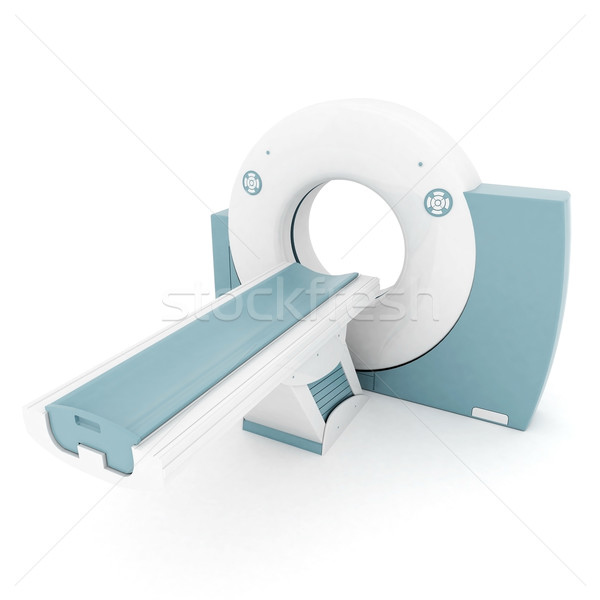 МРТ изображение белый компьютер здоровья Сток-фото © mastergarry
