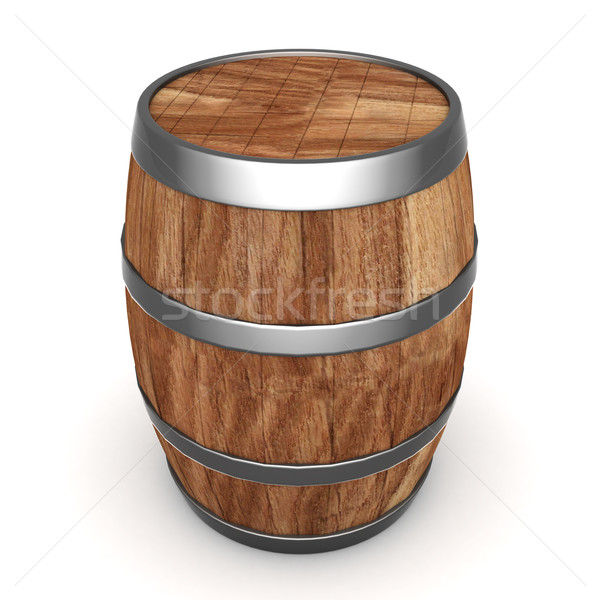 Wood barrel Stock photo © mastergarry