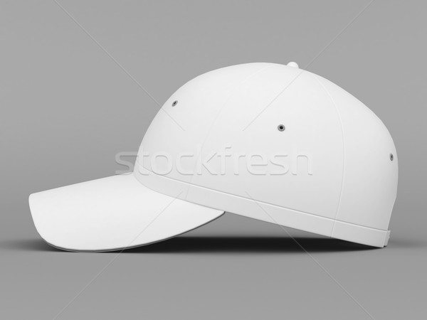 White baseball cap Stock photo © mastergarry