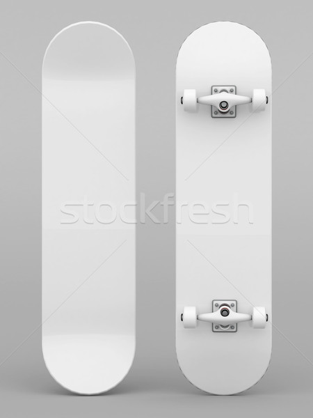 滑板 牌 新 滑冰 青年 工作室 商業照片 © mastergarry