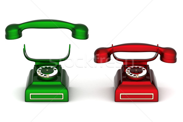 old phone Stock photo © mastergarry