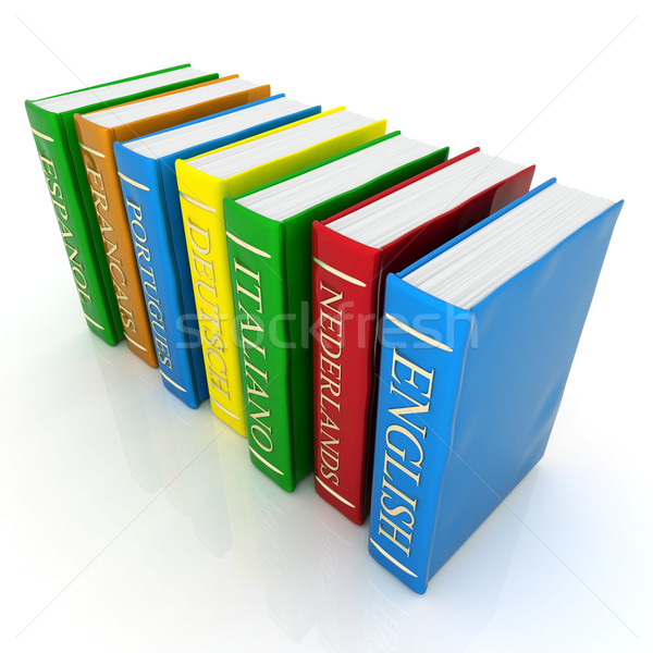 Books bindings and Literature Stock photo © mastergarry