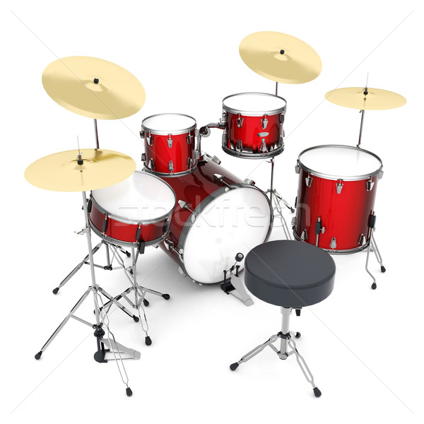 Drum kit Stock photo © mastergarry