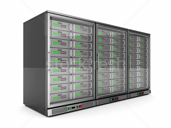 network servers Stock photo © mastergarry