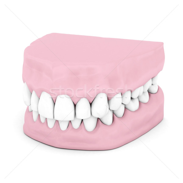 Stock photo: Dentures