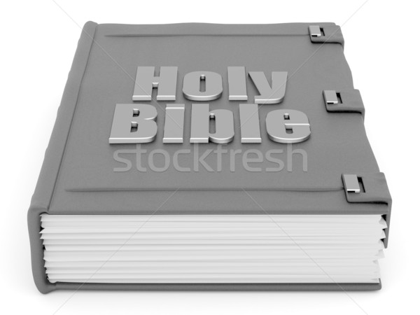 Bible vieux fermé blanche Pâques [[stock_photo]] © mastergarry