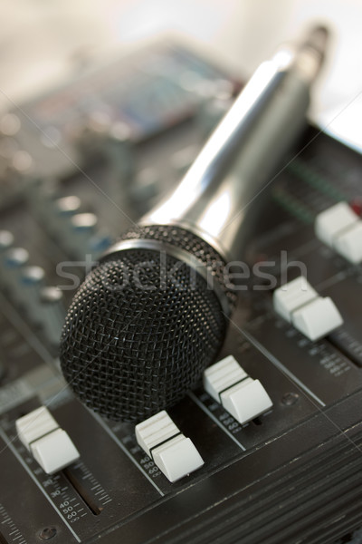 Musical equipamento boate macro Foto stock © mastergarry