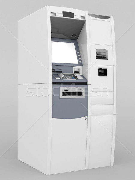 圖像 新 ATM 灰色 業務 鍵盤 商業照片 © mastergarry