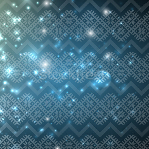 Abstract shiny ethnic background with sparkles  Stock photo © maximmmmum