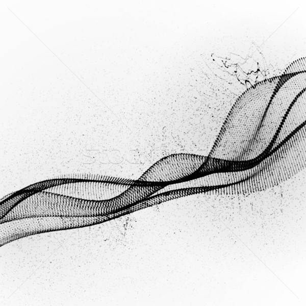 Download 3D ink stylized digital wave vector illustration © maximmmmum (#6796666) | Stockfresh