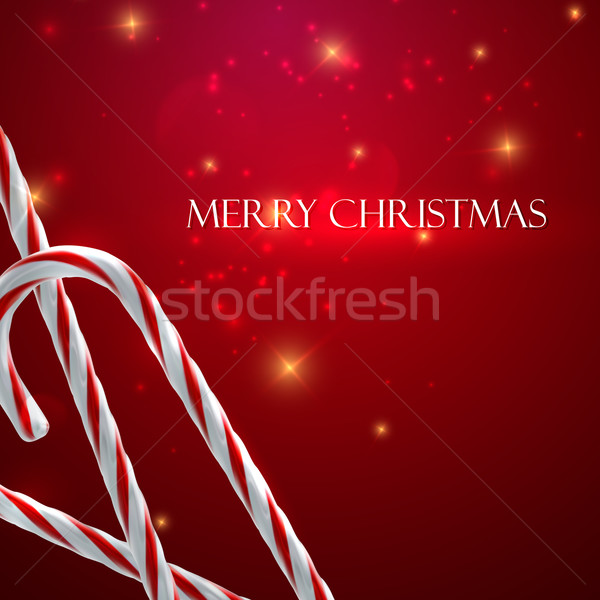 Natal doce doce vetor férias ilustração Foto stock © maximmmmum