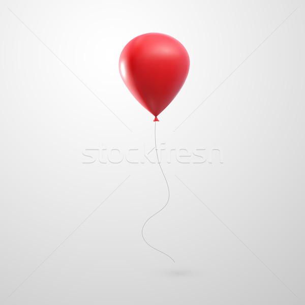 Illustratie vliegen realistisch glanzend ballon vector Stockfoto © maximmmmum