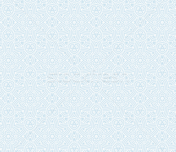 Seamless Floral Ethnic Pattern Stock photo © maximmmmum