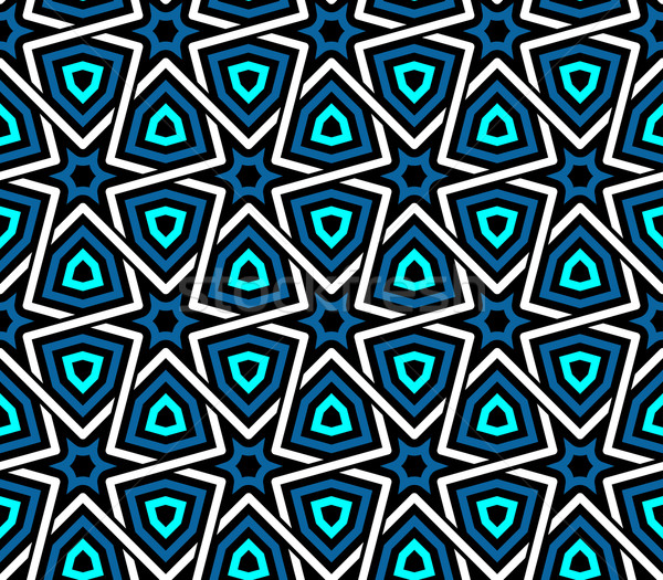 Seamless Islamic Ethnic Pattern Stock photo © maximmmmum