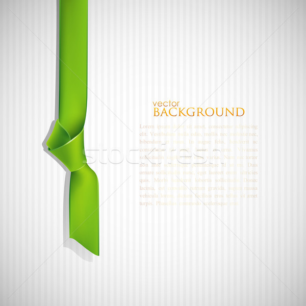 abstract background with green bookmark  Stock photo © maximmmmum