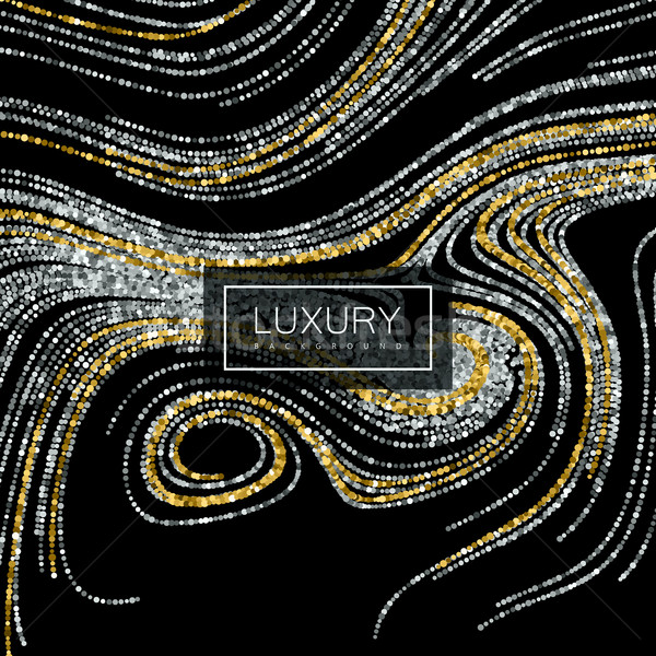 Luxury background with shiny golden glitters Stock photo © maximmmmum