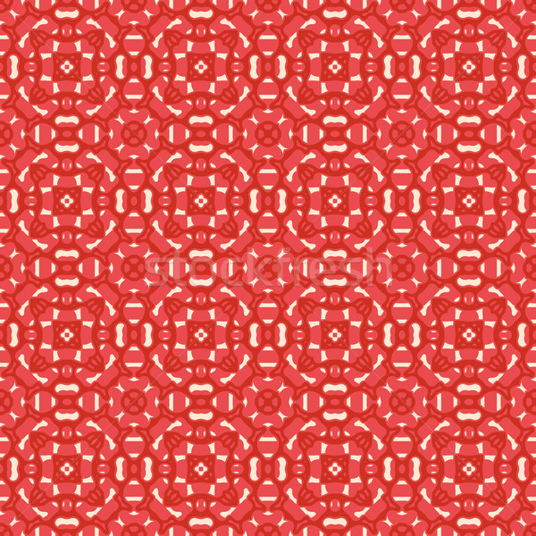 Seamless Floral Ethnic Pattern Stock photo © maximmmmum