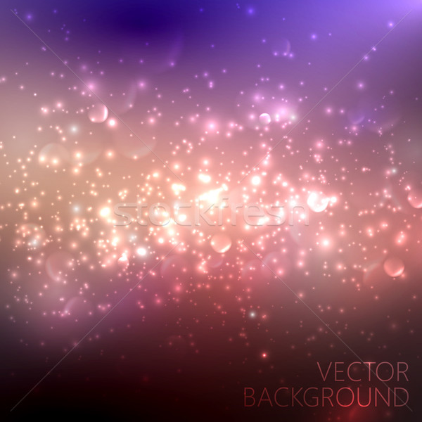 multicolored sparkling background with glowing sparkles and glit Stock photo © maximmmmum