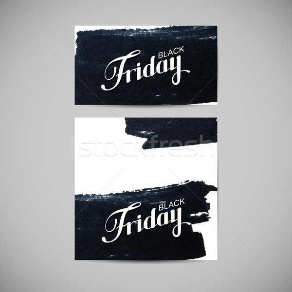 Black friday vânzare etichetă cerneală păta Imagine de stoc © maximmmmum