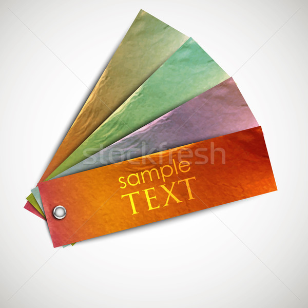 abstract background with swatches book  Stock photo © maximmmmum