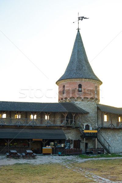 Stock photo: Old Fortress in the Ancient City of Kamyanets-Podilsky