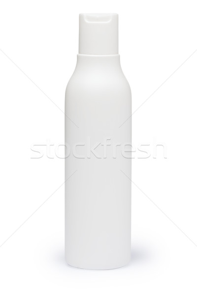 Witte fles plastic cap oneindig Stockfoto © maxsol7