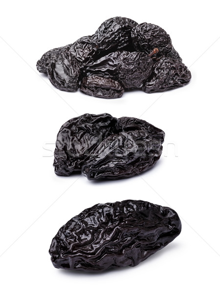Set of prunes (dried plums) Stock photo © maxsol7