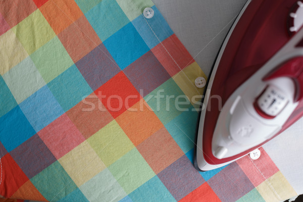 Ironing a shirt Stock photo © maxsol7