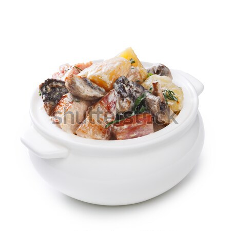 Ragout in a pot Stock photo © maxsol7