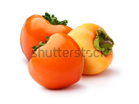 Group of persimmons isolated Stock photo © maxsol7