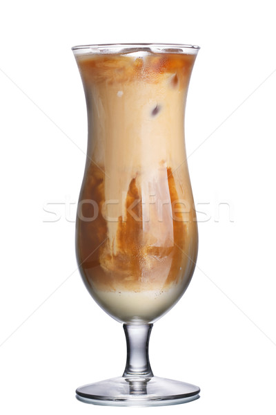 Thai koffie glas voedsel chocolade Stockfoto © maxsol7