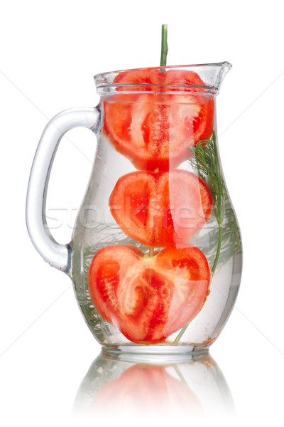 Tomato dill detox water Stock photo © maxsol7