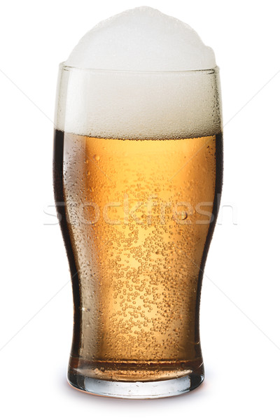 Mosit glass of light beer  Stock photo © maxsol7