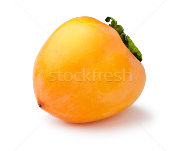 Whole persimmon isolated Stock photo © maxsol7