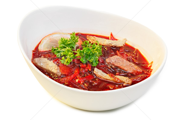 Russian borscht Stock photo © maxsol7