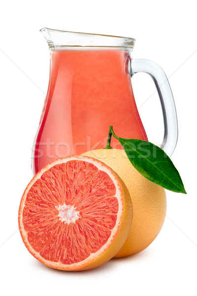 Pitcher of grapefruit juice Stock photo © maxsol7