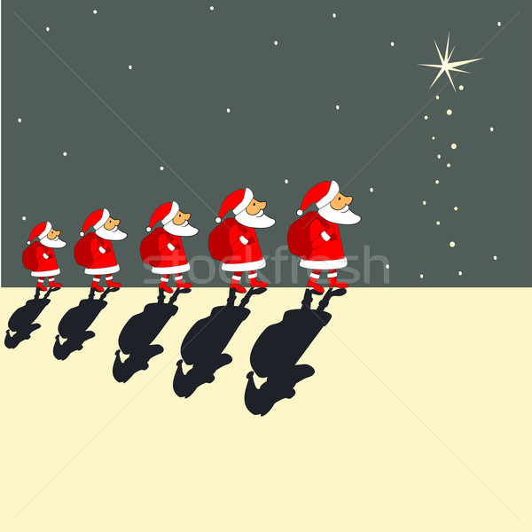 Santa Clauses Stock photo © Mayamy