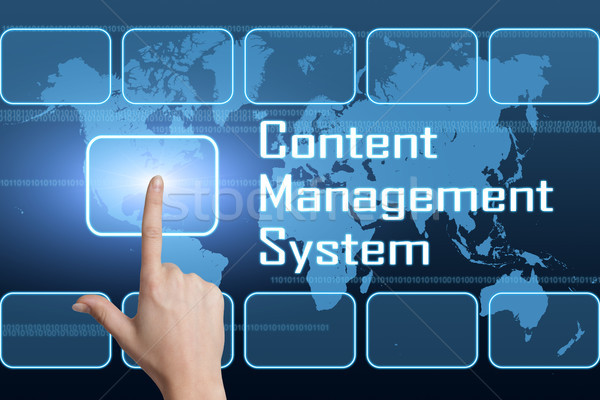 Content Management System Stock photo © Mazirama