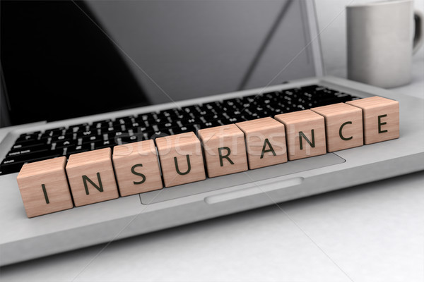 Insurance text concept Stock photo © Mazirama