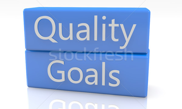 Quality Goals Stock photo © Mazirama