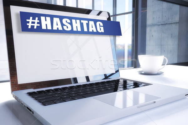 Hashtag Stock photo © Mazirama