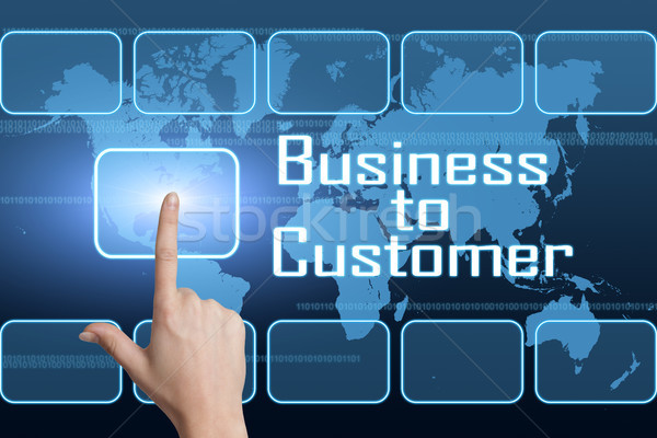 Business to Customer Stock photo © Mazirama