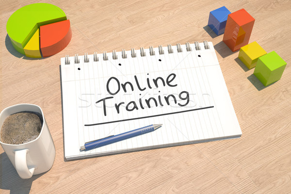 Online Training Stock photo © Mazirama